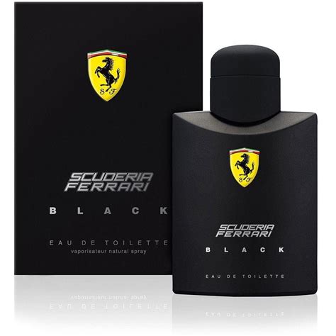 ferrari scuderia black edt 125ml.